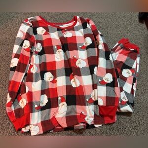 Santa Pajama Set Size Large